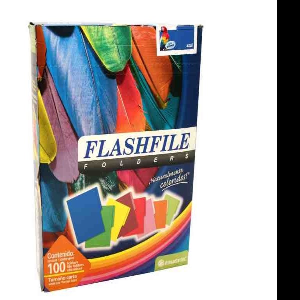 FOLDER CTA. HOTCOLORSFLASHFILE INT.AZUL REY E.100 C.500